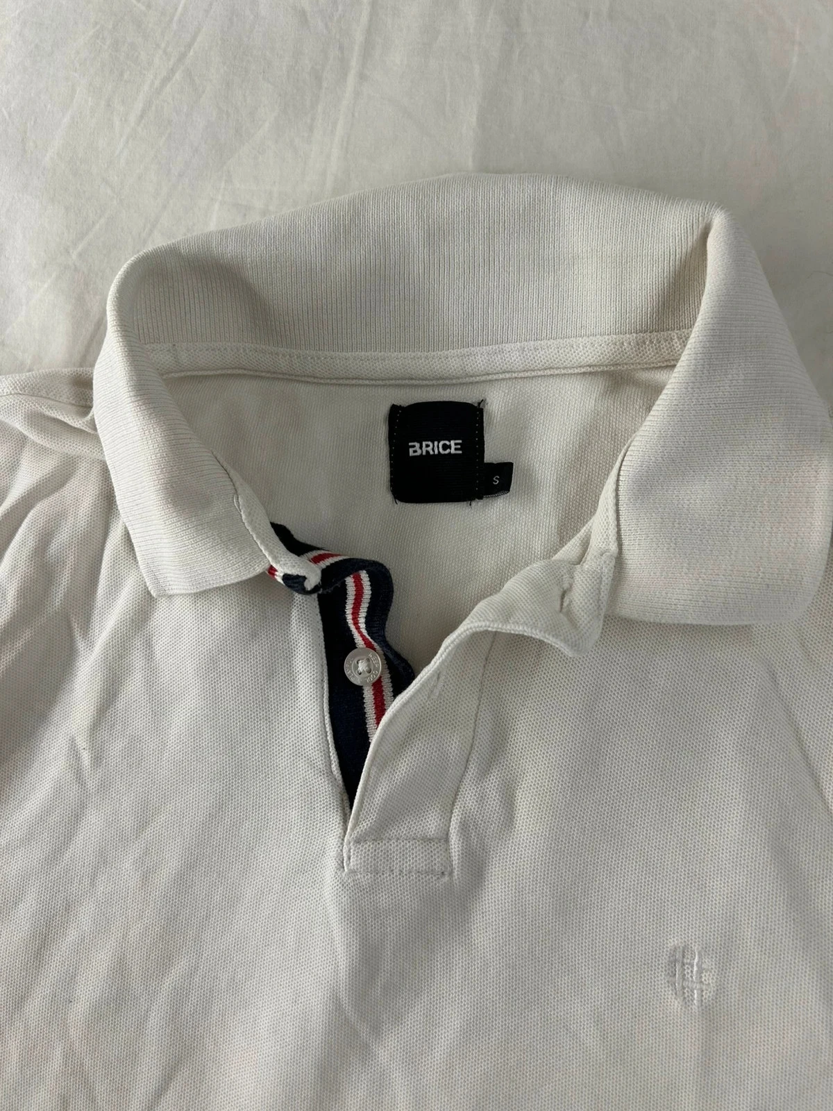 Polo branco Brice tamanho s – photo 3